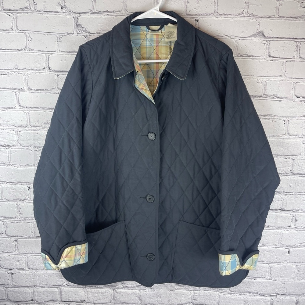 L.L. Bean Black Quilted jacket